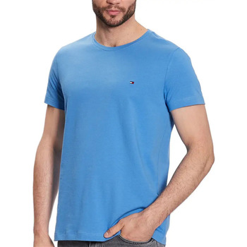 Abbigliamento Uomo T-shirt maniche corte Tommy Jeans Extra Slim Logo Blu