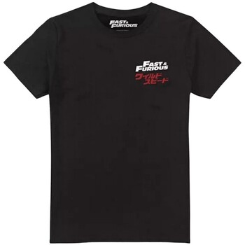 Abbigliamento Uomo T-shirts a maniche lunghe Fast & Furious Street Racers Nero