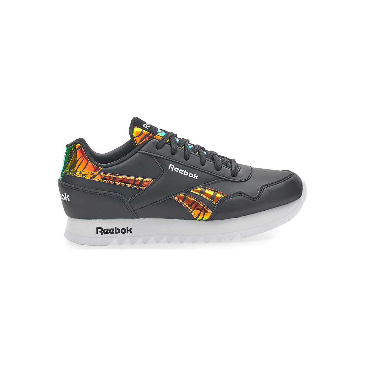 Scarpe Bambina Sneakers Reebok Sport ROYAL CLJOG 3 PLAT Nero
