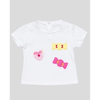 Abbigliamento Bambina T-shirt maniche corte Miss Grant UE0196 2000000151069 Bianco