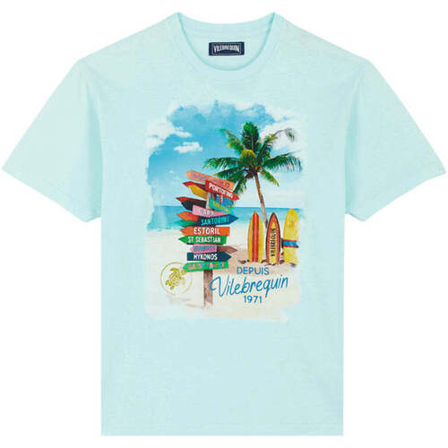 Abbigliamento Uomo T-shirt & Polo Vilebrequin  Blu