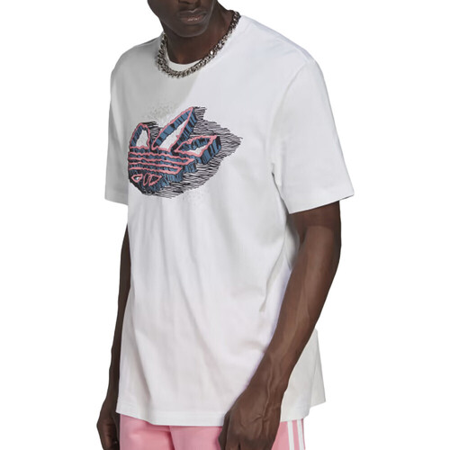 Abbigliamento Uomo T-shirt & Polo adidas Originals HK7334 Bianco