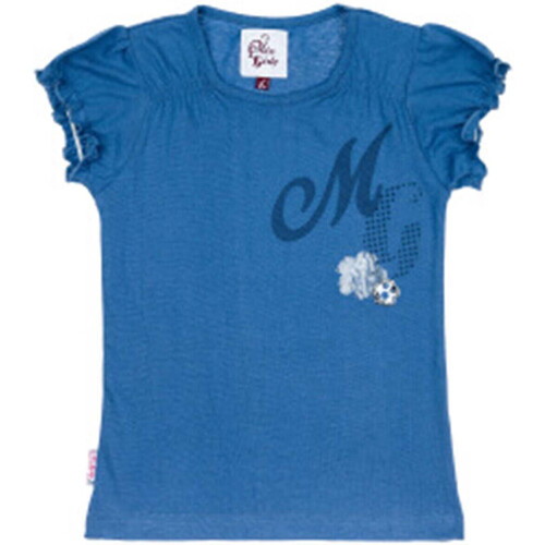 Abbigliamento Bambina T-shirt maniche corte Miss Girly T-shirt manches courtes fille FABOULLE Blu