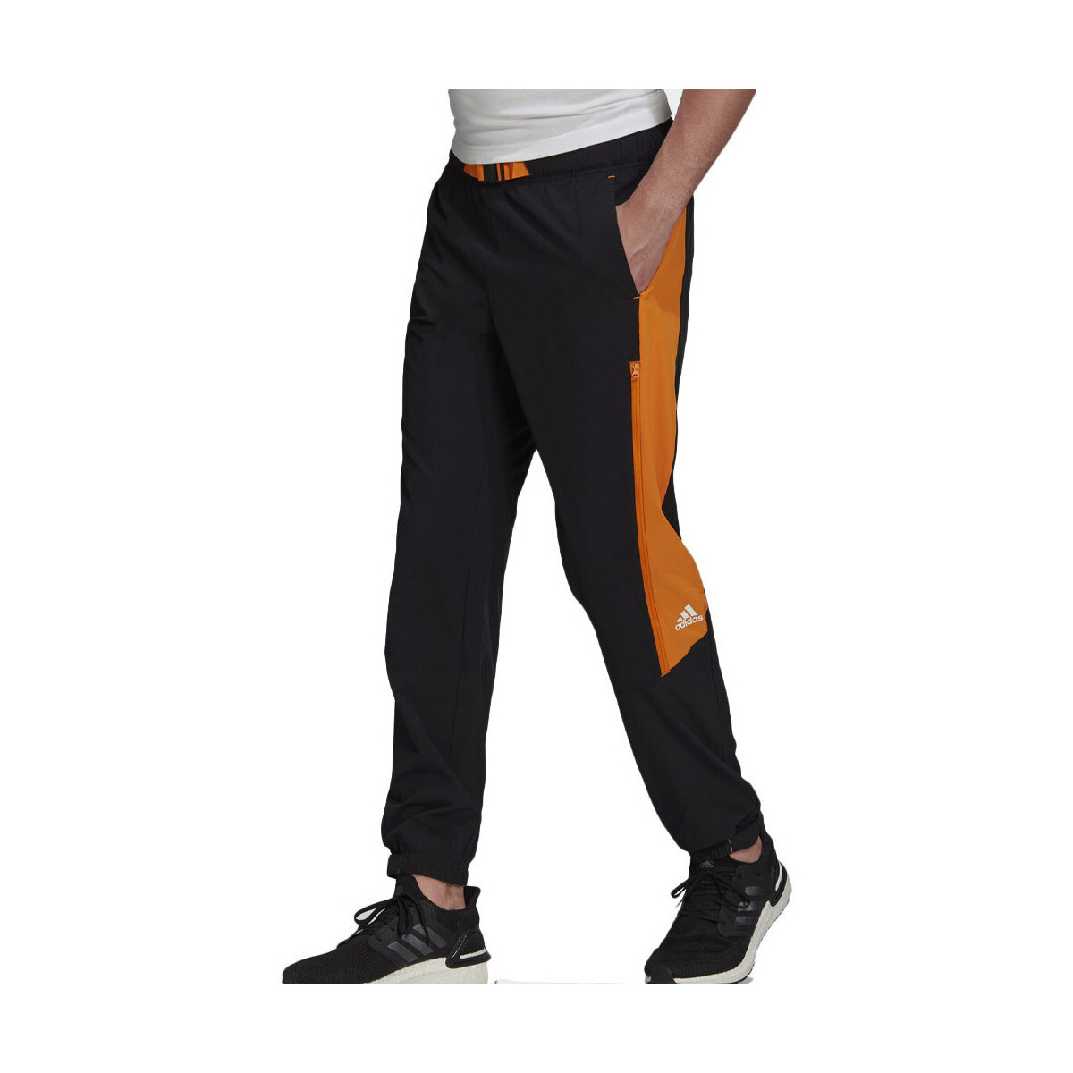 Abbigliamento Uomo Pantaloni da tuta adidas Originals HE2259 Nero
