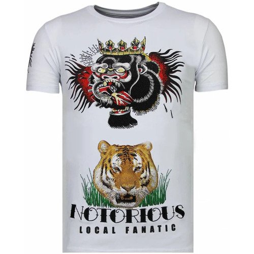 Abbigliamento Uomo T-shirt maniche corte Local Fanatic 144125331 Bianco