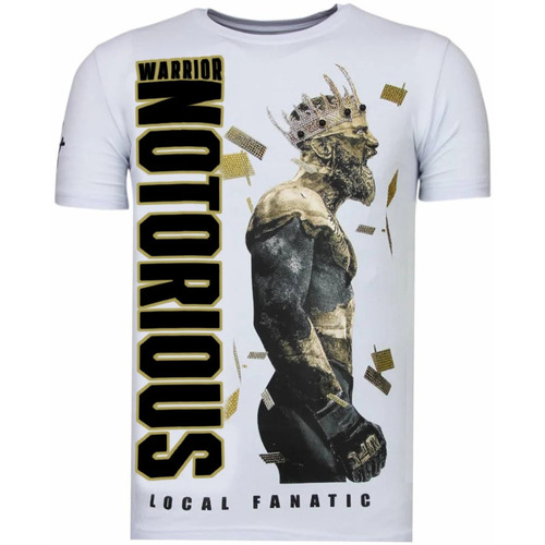 Abbigliamento Uomo T-shirt maniche corte Local Fanatic 144125490 Bianco
