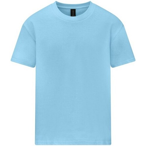 Abbigliamento Unisex bambino T-shirts a maniche lunghe Gildan Softstyle Blu