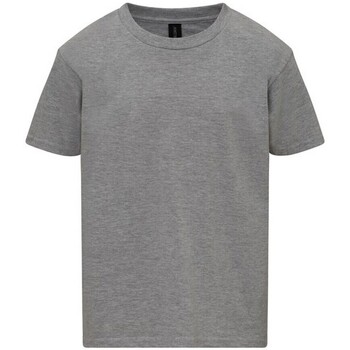 Abbigliamento Unisex bambino T-shirts a maniche lunghe Gildan Softstyle Grigio