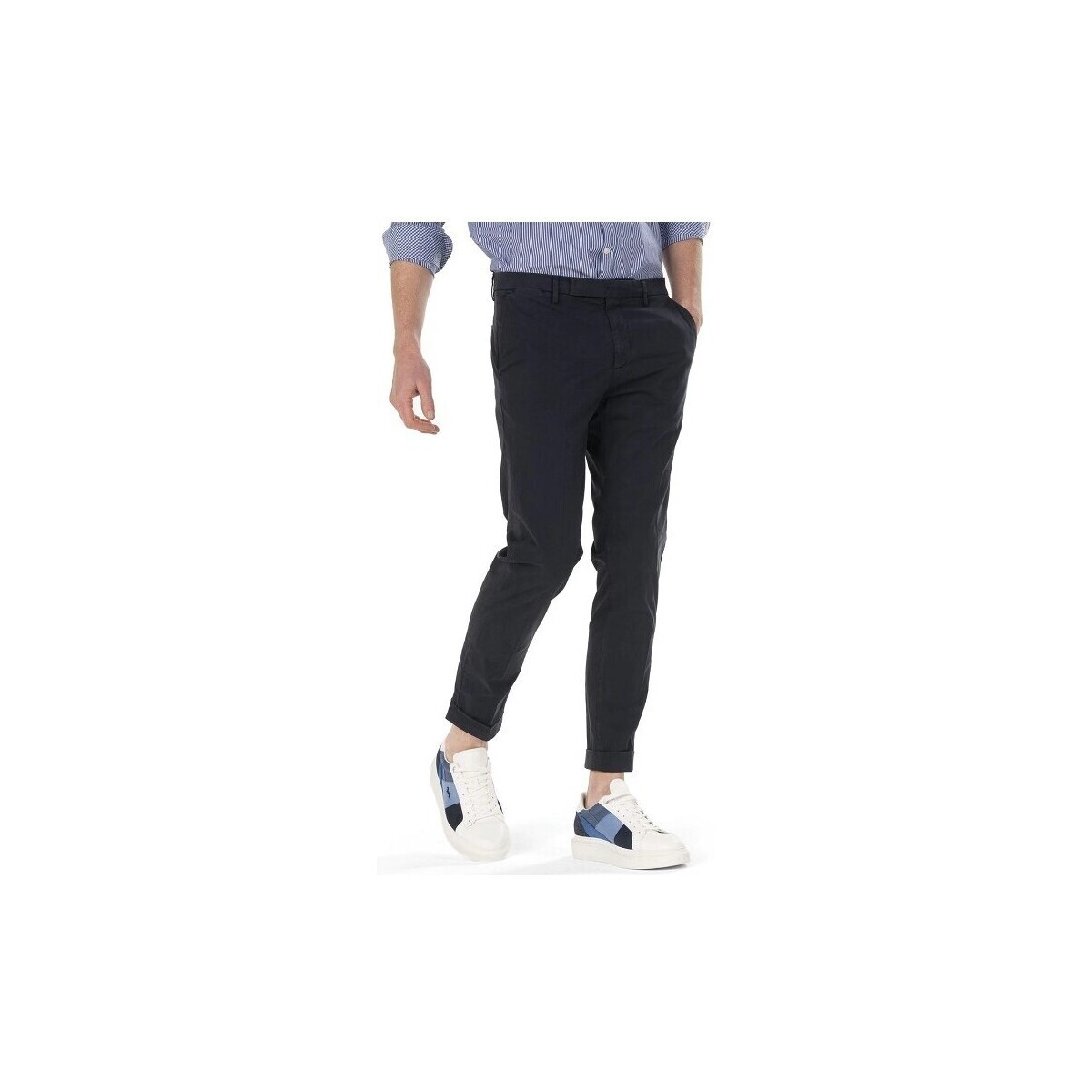 Abbigliamento Uomo Pantaloni Harmont & Blaine - PANTALONE CHINOS  STRETCH Blu