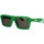 Orologi & Gioielli Occhiali da sole Bottega Veneta Occhiali da Sole  BV1213S 003 Verde