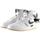 Scarpe Sneakers alte Nike 1 high Utility White Black Bianco