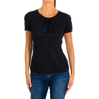Abbigliamento Donna T-shirt maniche corte Emporio Armani 6Z2M6T2JB6Z-0634 Nero