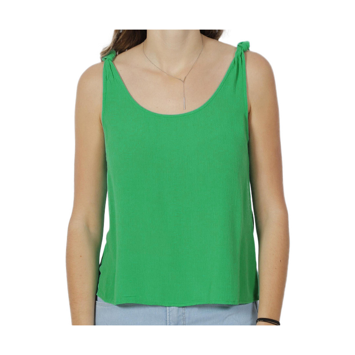 Abbigliamento Donna Top / T-shirt senza maniche Vero Moda 10281909 Verde