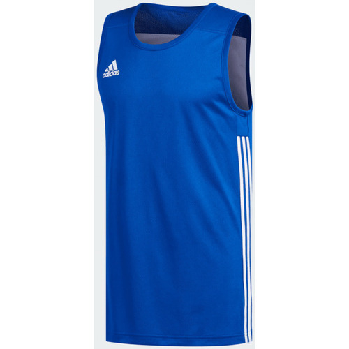 Abbigliamento Uomo Top / T-shirt senza maniche adidas Originals Canotta  3G Reversibile (DY6593) Blu