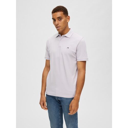 Abbigliamento Uomo T-shirt & Polo Selected 16087839 DANTE-ORCHID PETAL Rosa