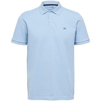 Abbigliamento Uomo T-shirt & Polo Selected 16087839 DANTE-SKYWAY Blu