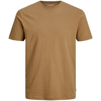 Abbigliamento Uomo T-shirt & Polo Jack & Jones 12156101 BASIC TEE-OTTER Marrone