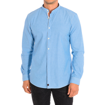 Abbigliamento Uomo Camicie maniche lunghe Strellson 10004717-450 Blu