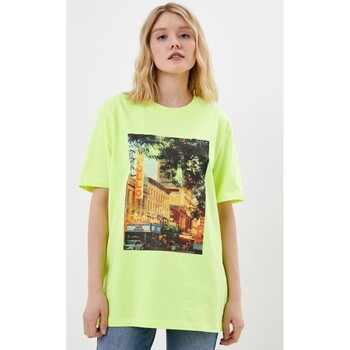 Abbigliamento Donna T-shirt maniche corte Silvian Heach T-SHIRT GPP23082TS Giallo-GIALLO