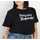 Abbigliamento Donna T-shirt maniche corte Le Pandorine  Nero