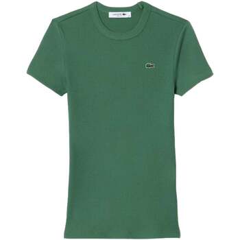Abbigliamento Donna T-shirt maniche corte Lacoste SKU_235469_1299935 Verde