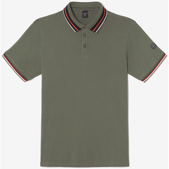Abbigliamento Uomo T-shirt & Polo Le Temps des Cerises Polo AREL Verde