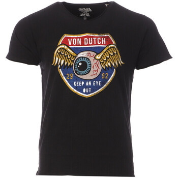 Abbigliamento Uomo T-shirt maniche corte Von Dutch VD/TVC/OUT Nero