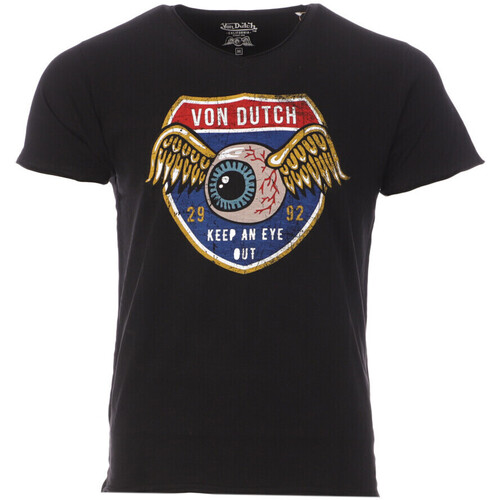 Abbigliamento Uomo T-shirt maniche corte Von Dutch VD/TVC/OUT Nero