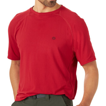 Abbigliamento Uomo T-shirt & Polo Wrangler WA7BDUR1 Rosso