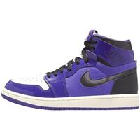 Scarpe Sneakers alte Nike 1 High Zoom Air CMFT Purple Patent Viola