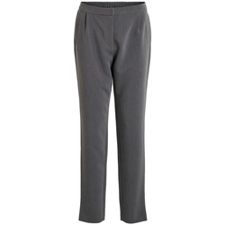 Abbigliamento Donna Pantaloni Vila Piper Pants - Dark Grey Melange Grigio