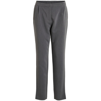 Abbigliamento Donna Pantaloni Vila Piper Pants - Dark Grey Melange Grigio