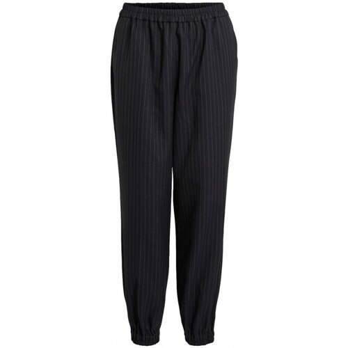 Abbigliamento Donna Pantaloni Vila Petra HW Pants - Navy Blu