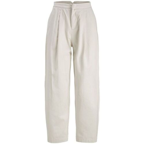 Abbigliamento Donna Pantaloni Jjxx Zoe Relaxed Pants - Vanilla Ice Bianco
