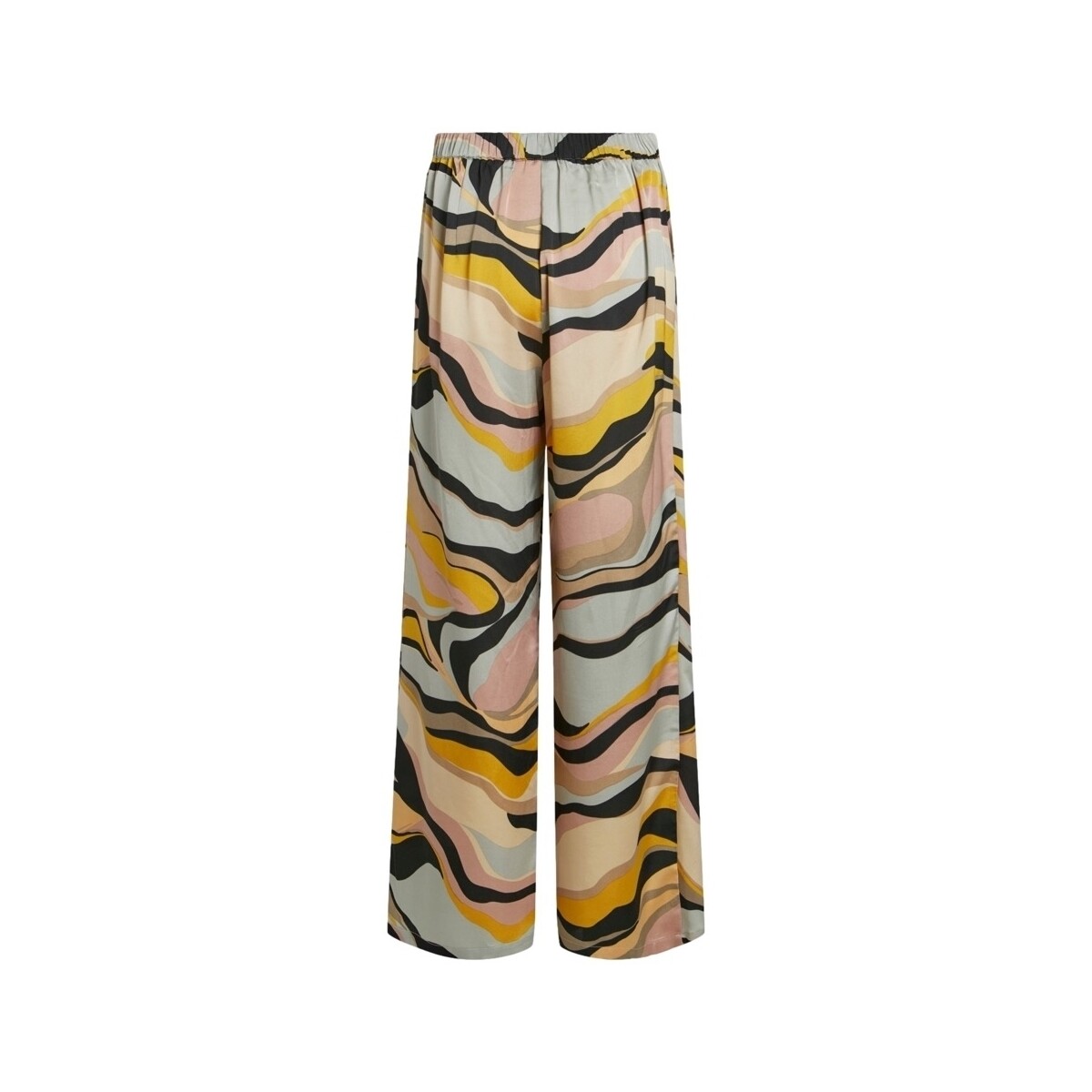 Abbigliamento Donna Pantaloni Vila Pants Flowy - Tourmaline Multicolore