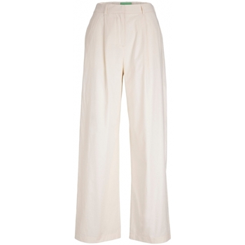 Abbigliamento Donna Pantaloni Jjxx Pants Vigga Wide - Seedpearl Bianco