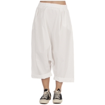 Abbigliamento Donna Pantaloni Wendy Trendy Pants 791824 - White Bianco