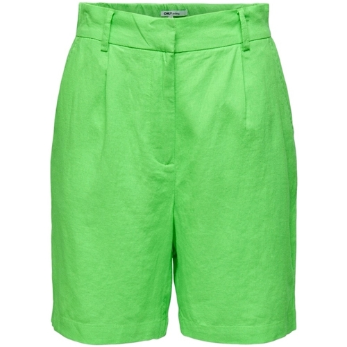 Abbigliamento Donna Shorts / Bermuda Only Caro HW Long Shorts - Summer Green Verde