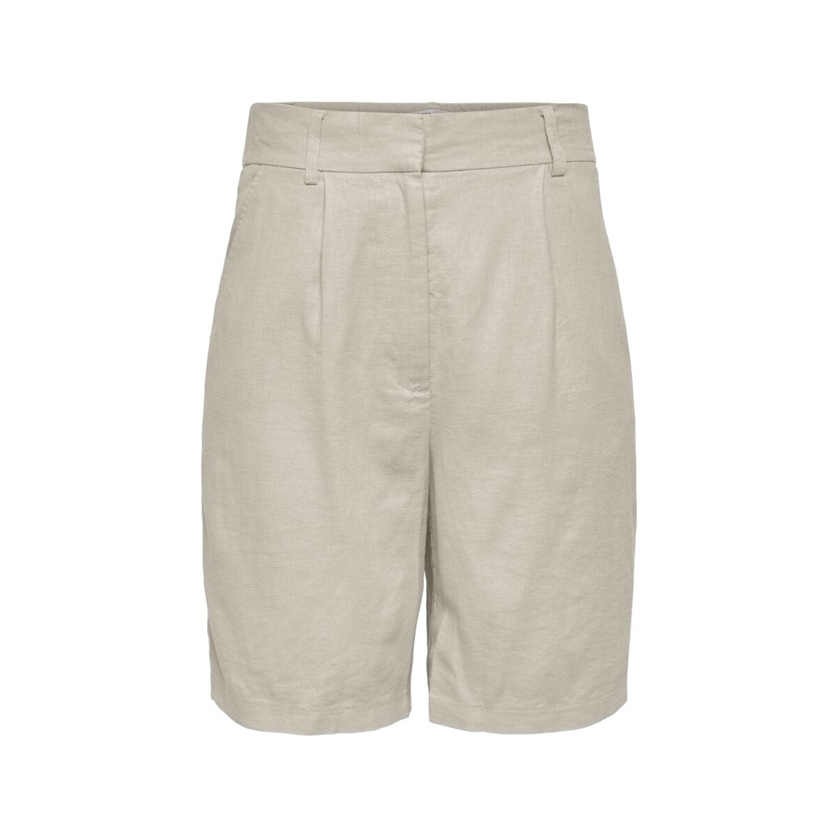 Abbigliamento Donna Shorts / Bermuda Only Caro HW Long Shorts - Silver Lining Beige