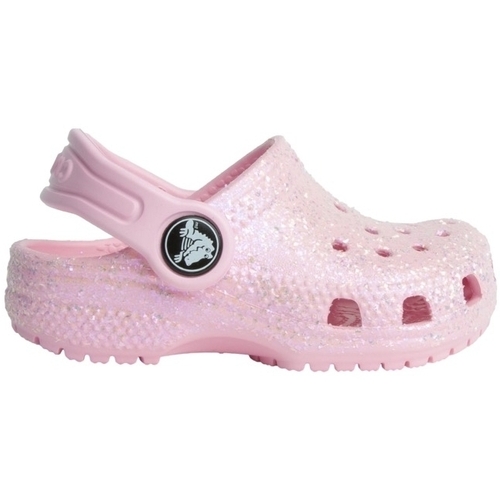 Scarpe Unisex bambino Sandali Crocs Classic Glitter - Flamingo Rosa