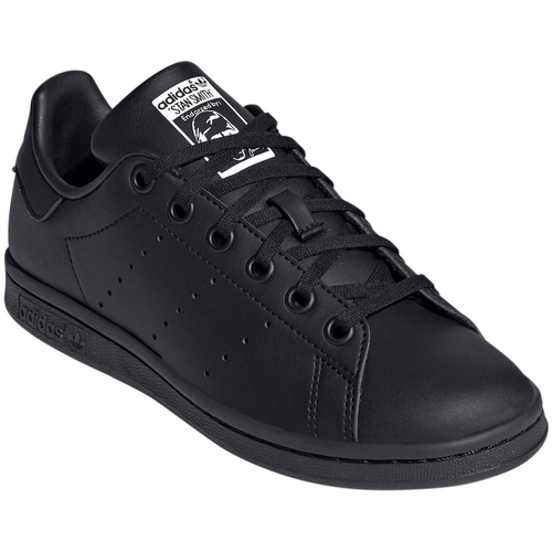 Scarpe Unisex bambino Sneakers adidas Originals Stan Smith J FX7523 Nero