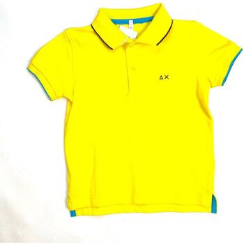 Abbigliamento Unisex bambino Polo maniche corte Sun68  giallo