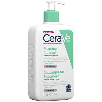 Cerave Foaming Cleanser For Normal To Oily Skin 