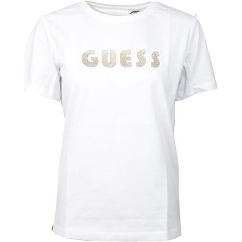 Abbigliamento Donna T-shirt & Polo Guess T-shirt E24GU37 Bianco