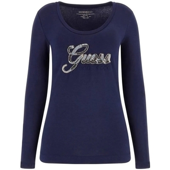 Abbigliamento Donna T-shirt & Polo Guess T-SHIRT E24GU40 Blu