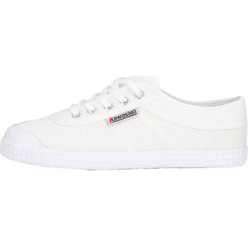 Scarpe Sneakers Kawasaki Original Corduroy Shoe K212444-ES 1002 White Bianco