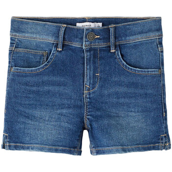 Abbigliamento Bambina Shorts / Bermuda Name it 13213290 Blu