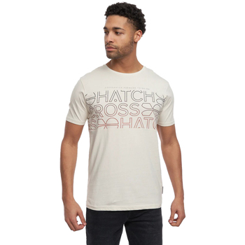 Abbigliamento Uomo T-shirts a maniche lunghe Crosshatch BG776 Bianco