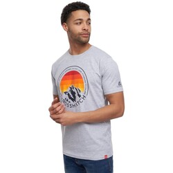 Abbigliamento Uomo T-shirts a maniche lunghe Crosshatch Kamet Grigio