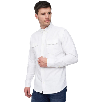 Abbigliamento Uomo Camicie maniche lunghe Duck And Cover Melmoore Bianco